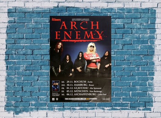 Arch Enemy - Live Apocalypse, Tour 2006 - Konzertplakat