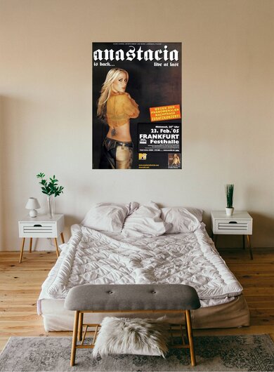 Anastacia - Is Back, Frankfurt 2005 - Konzertplakat