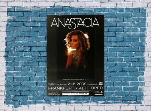 Anastacia - Heavy Rotation , Frankfurt 2009 - Konzertplakat
