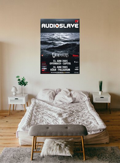 Audioslave - Out Of Exile, Tour 2005 - Konzertplakat