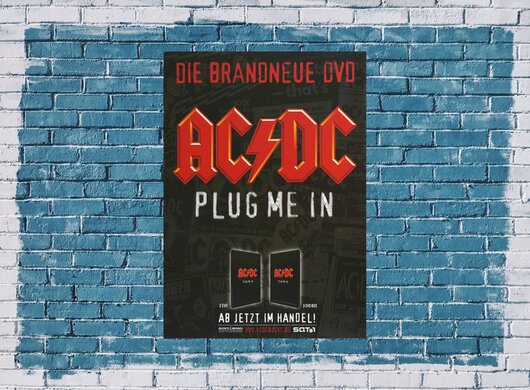 AC/DC - Plug Me In,  2007 - Konzertplakat