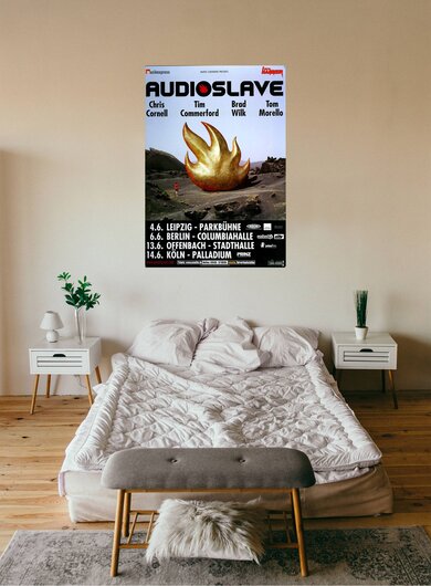 Audioslave - Be Yourself, Tour 2005 - Konzertplakat