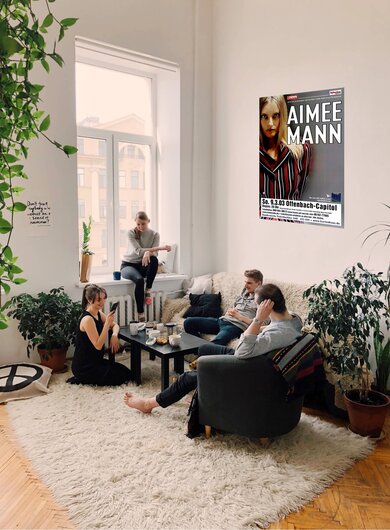 Aimee Mann - Lost In Space, Frankfurt  2003 - Konzertplakat
