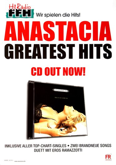 Anastacia - Greatest Hits ,  2005 - Konzertplakat