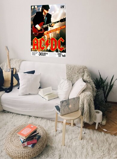 AC/DC - Razors Edge, Frankfurt  1991 - Konzertplakat
