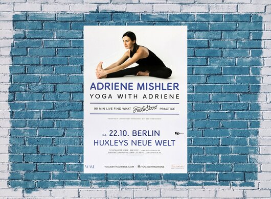 Adreine Miseller - Feels Good , Berlin 2016 - Konzertplakat