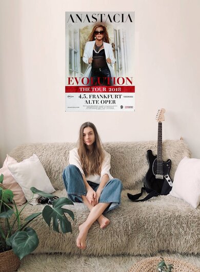 Anastacia - Evolution , Frankfurt 2018 - Konzertplakat