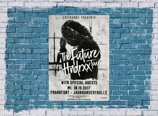 The Future Hndrxx - The Future , Frankfurt 2017 - Konzertplakat