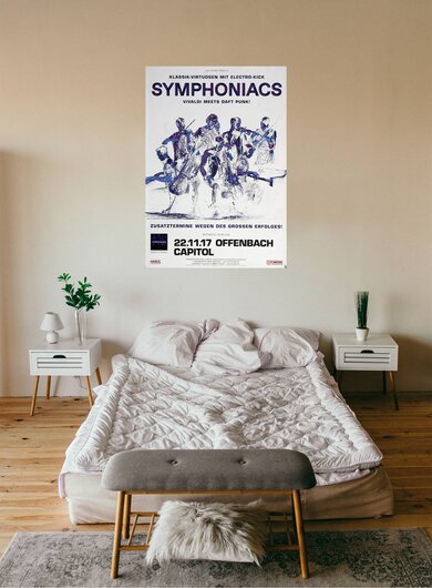 Symphoniacs - Vivaldi Meets , Frankfurt 2017 - Konzertplakat