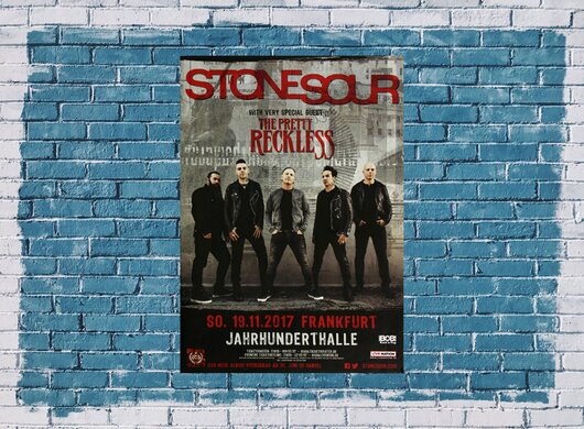 Stone Sour - Hydrograd , Frankfurt 2017 - Konzertplakat