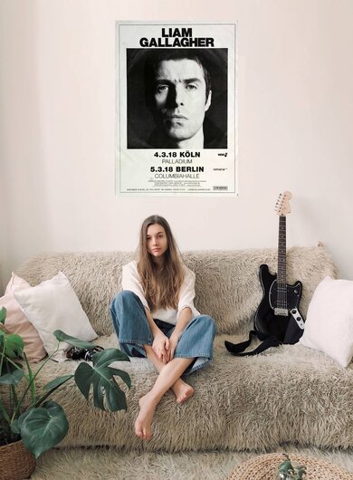 Liam Gallagher - As You Were, Köln & Berlin 2018 - Konzertplakat