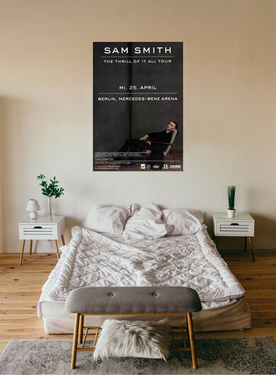 Sam Smith - The Thrill , Berlin 2018 - Konzertplakat
