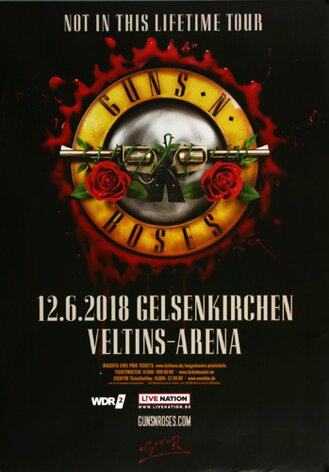 Guns N Roses - Live in Concert, Gelsenkirchen 2018 -...