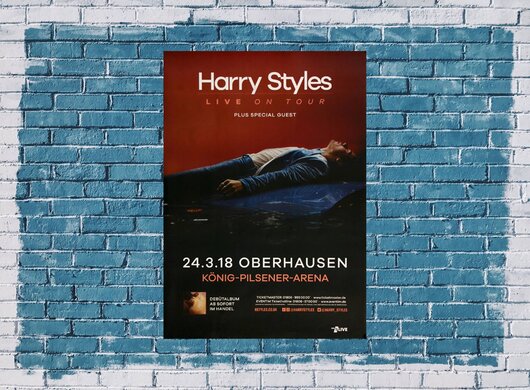 Harry Styles - Live In, Oberhausen 2018 - Konzertplakat