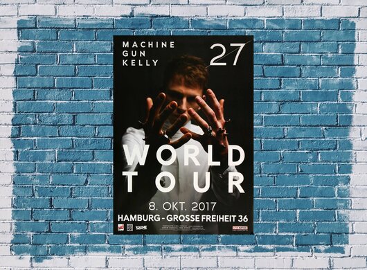 Machine Gun Kelly - Twenty Seven , Hamburg 2017 - Konzertplakat