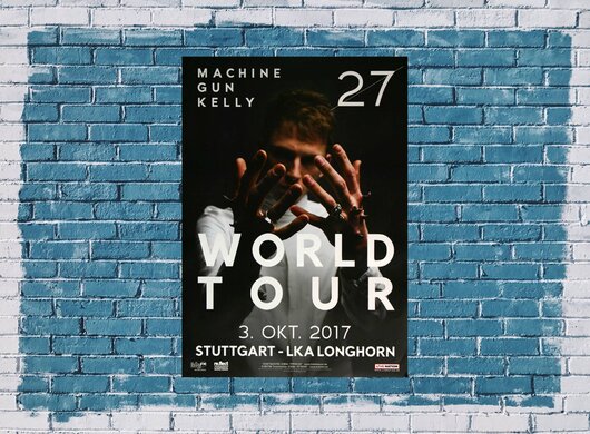 Machine Gun Kelly - Twenty Seven , Stuttgart 2017 - Konzertplakat