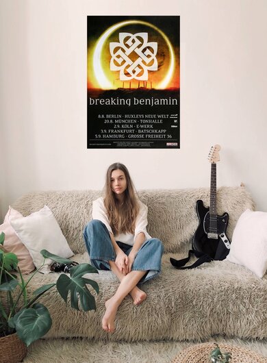 Breaking Benjamin - Dark Before Dawn, Tour 2017 - Konzertplakat