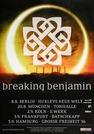 Breaking Benjamin - Dark Before Dawn, Tour 2017 -...