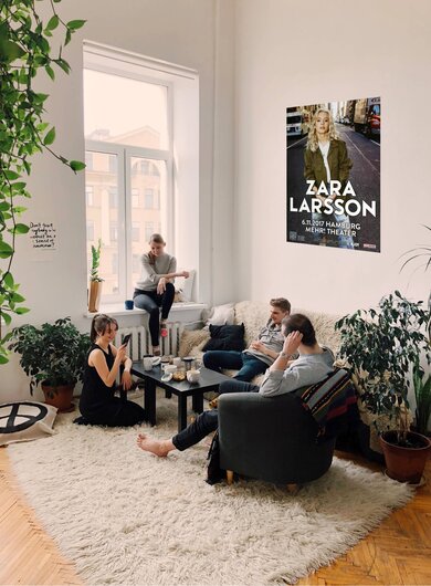 Zara Larsson - So Good , Hamburg 2017 - Konzertplakat