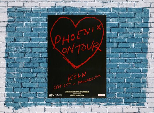 Phoenix - Live in Köln, Köln 2017 - Konzertplakat