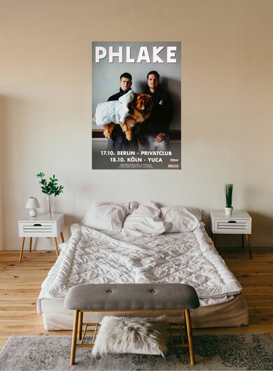 Phlake - Slush Hours, Berlin & Köln 2017 - Konzertplakat