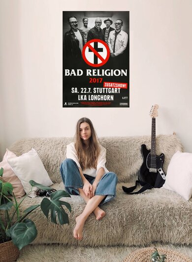 Bad Religion - Suffer , Stuttgart 2017 - Konzertplakat