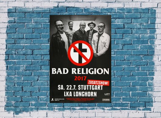 Bad Religion - Suffer , Stuttgart 2017 - Konzertplakat