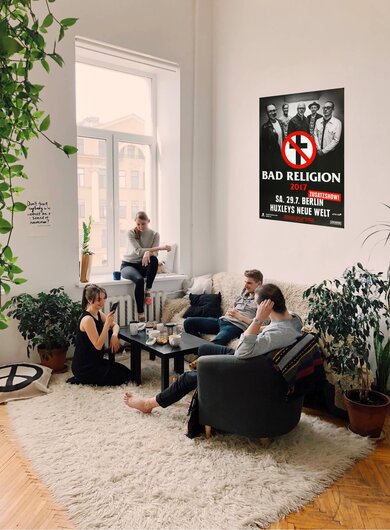 Bad Religion - Suffer , Berlin 2017 - Konzertplakat