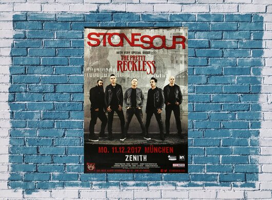 Stone Sour - Hydrograd , München 2017 - Konzertplakat