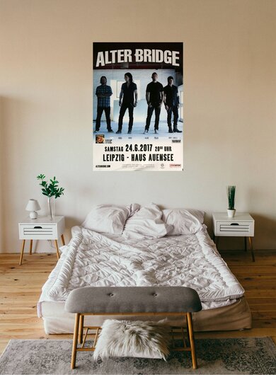 Alter Bridge - Last Hero , Leipzig 2017 - Konzertplakat
