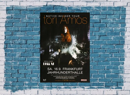 Tori Amos - Native Black , Frankfurt 2017 - Konzertplakat